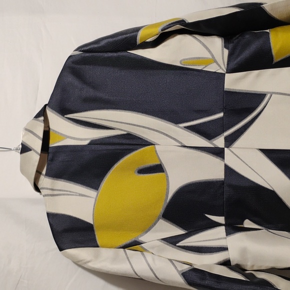 SALE! NWT Ann Taylor Petite Classy Multicolor Long Silky Soft Spring Jacket - Picture 8 of 14